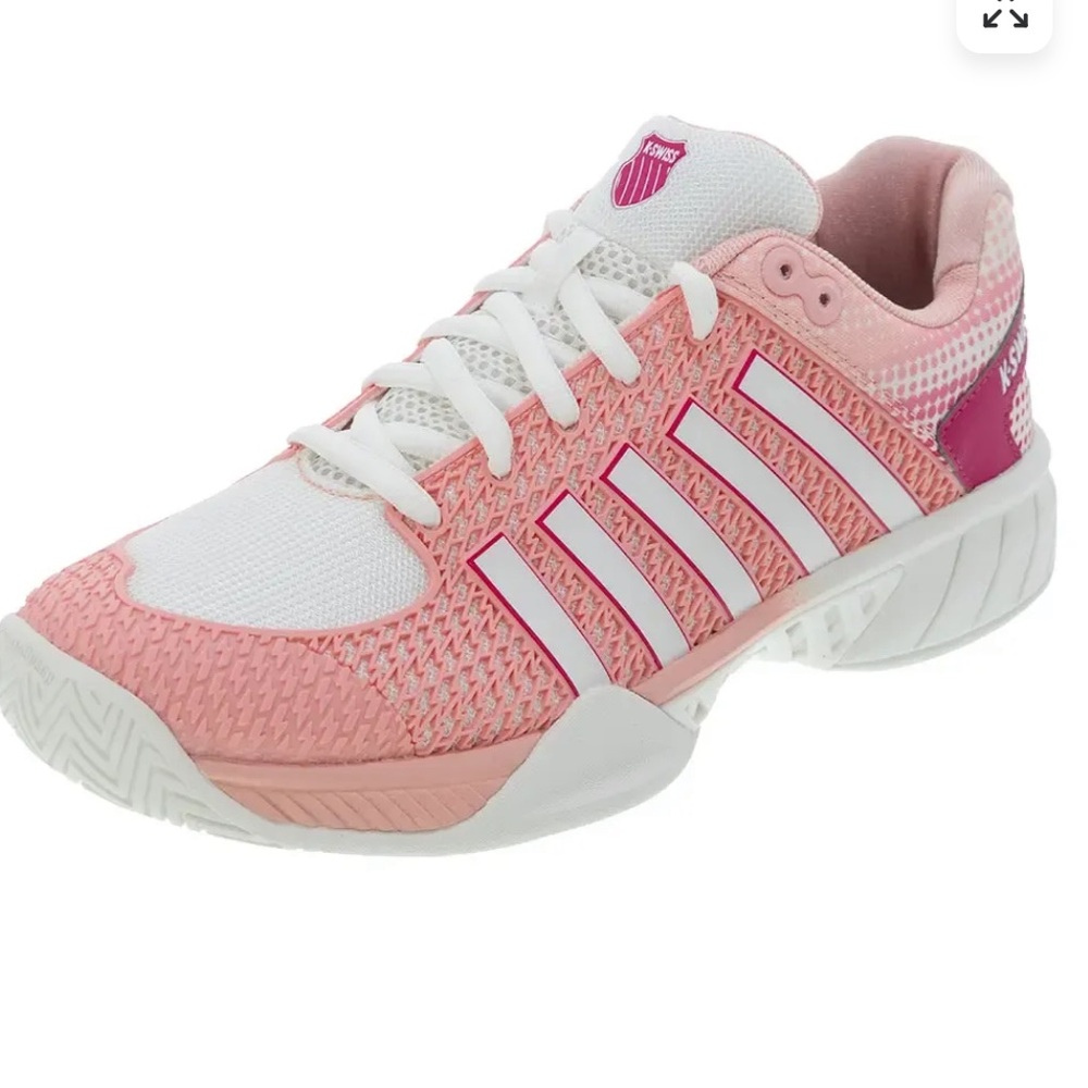 Women's K-Swiss Sz 9 Express Light Pickleball Shoes Raspberry Sorbet • NEW! - Picture 1 of 9